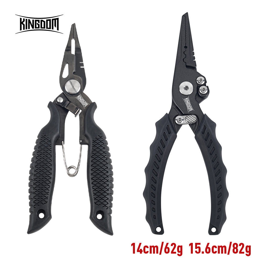 Fishing Hook Stainless Steel - Kingdom Pinze da pesca Multifunzionale Anello