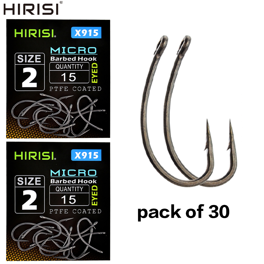 Hirisi 30x Ami da pesca alla c - Fishing Hook Barbless recensione e prezzo